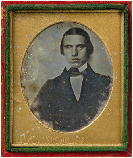 Samuel F. B. Morse, “Portrait of a Young Man”, 1840.